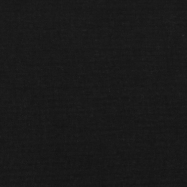vidaXL Πάγκος Μαύρος 100x30x30cm Υφασμάτινος 1 τεμ.