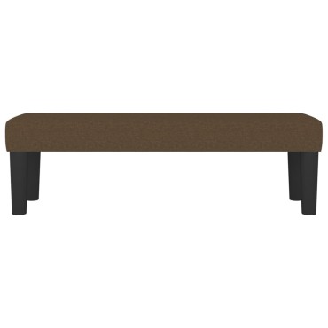 vidaXL Πάγκος Σκούρο Πράσινο 100x30x30cm Υφασμάτινος 1 τεμ.