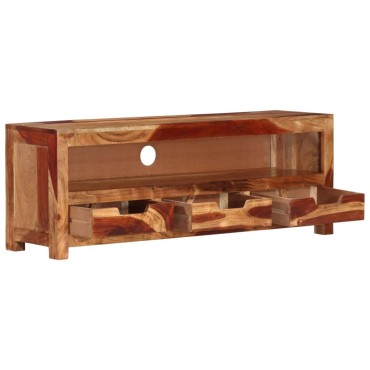 vidaXL Έπιπλο Τηλεόρασης 110x30x40cm από Μασίφ Ξύλο Ακακίας