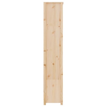 vidaXL Βιβλιοθήκη 80x35x183cm από Μασίφ Ξύλο Πεύκου 1 τεμ.