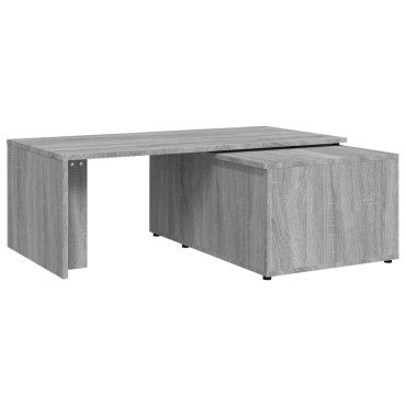vidaXL Τραπεζάκι Σαλονιού Γκρι Sonoma 150x50x35cm Επεξεργασμένο Ξύλο 1 τεμ.