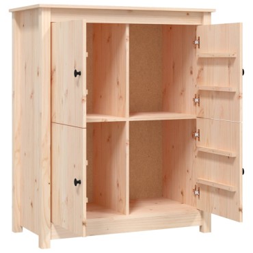 vidaXL Συρταριέρα 83x41,5x100cm από Μασίφ Ξύλο Πεύκου 1 τεμ.