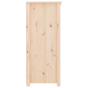 vidaXL Συρταριέρα 83x41,5x100cm από Μασίφ Ξύλο Πεύκου 1 τεμ.
