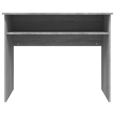 vidaXL Γραφείο Γκρι Sonoma 90x50x74cm από Επεξεργασμένο Ξύλο 1 τεμ.
