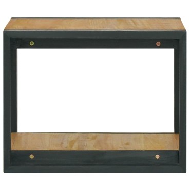 vidaXL Έπιπλο Μπάνιου Επιτοίχιο 45x45x35cm από Μασίφ Ξύλο Teak 1 τεμ.