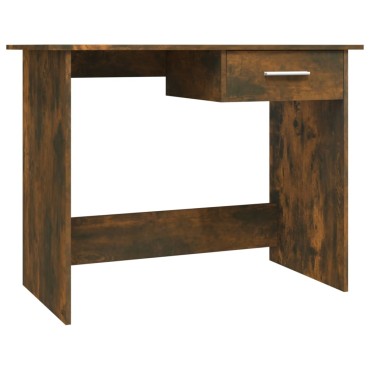vidaXL Γραφείο Καπνιστή Δρυς 100x50x76cm από Επεξεργασμένο Ξύλο 1 τεμ.