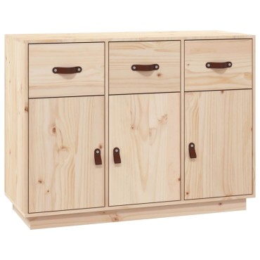 vidaXL Ντουλάπι 100x40x75cm από Μασίφ Ξύλο Πεύκου 1 τεμ.