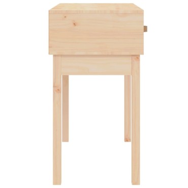 vidaXL Τραπέζι Κονσόλα 76,5x40x75cm από Μασίφ Ξύλο Πεύκου 1 τεμ.