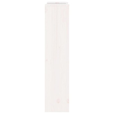 vidaXL Κάλυμμα Καλοριφέρ Λευκό 210x21x85 εκ. από Μασίφ Ξύλο Πεύκου