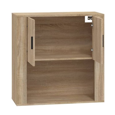 vidaXL Ντουλάπι Τοίχου Sonoma Δρυς 80x33x80cm Επεξεργασμένο Ξύλο 1 τεμ.