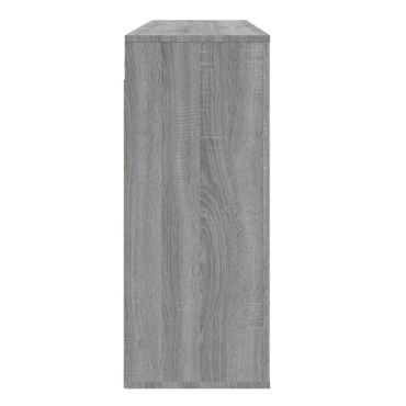 vidaXL Ντουλάπι Τοίχου Γκρι Sonoma 80x33x80cm Επεξεργασμένο Ξύλο 1 τεμ.
