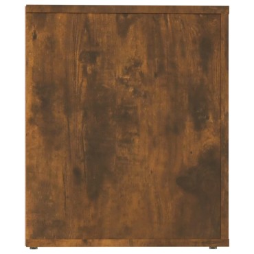 vidaXL Κομοδίνο Καπνιστή Δρυς 50x39x47cm 1 τεμ.