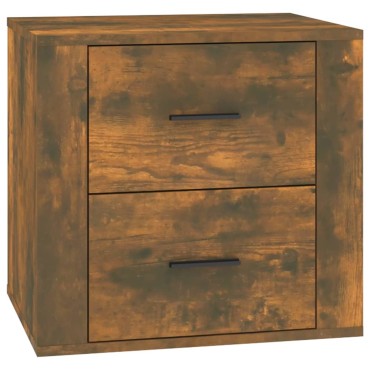 vidaXL Κομοδίνο Καπνιστή Δρυς 50x39x47cm 1 τεμ.