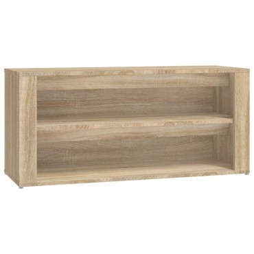 vidaXL Παπουτσοθήκη Sonoma Δρυς 100x35x45cm Επεξεργασμένο Ξύλο