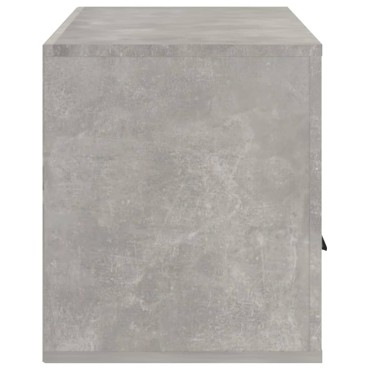 vidaXL Έπιπλο Τηλεόρασης Γκρι Σκυρ. 100x35x40cm Επεξ. Ξύλο
