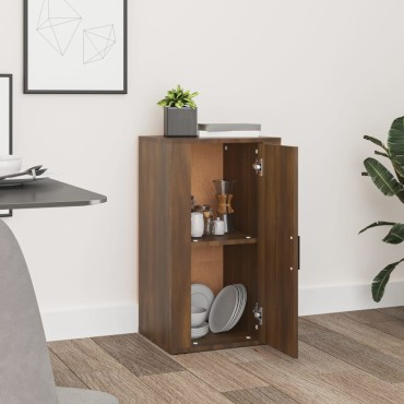 vidaXL Ντουλάπι Καφέ Δρυς 40x33x70cm από Επεξεργασμένο Ξύλο 1 τεμ.