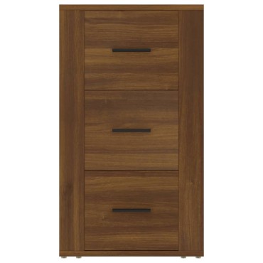 vidaXL Ντουλάπι Καφέ Δρυς 40x33x70cm από Επεξεργασμένο Ξύλο 1 τεμ.