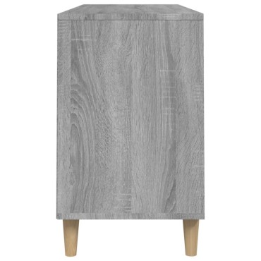 vidaXL Παπουτσοθήκη Γκρι Sonoma 102x36x60cm από Επεξεργασμένο Ξύλο