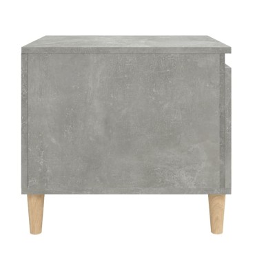vidaXL Τραπεζάκι Σαλονιού Γκρι Σκυρ. 100x50x45cm Επεξεργασμένο Ξύλο 1 τεμ.