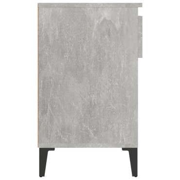 vidaXL Παπουτσοθήκη Γκρι Σκυροδέματος 102x36x60cm Επεξεργασμένο Ξύλο