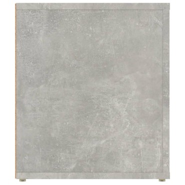 vidaXL Έπιπλο Τηλεόρασης Γκρι Σκυρ. 100x35x40cm Επεξ. Ξύλο