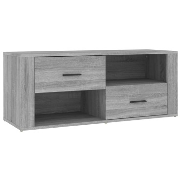 vidaXL Έπιπλο Τηλεόρασης Γκρι Sonoma 100x35x40cm από Επεξεργ. Ξύλο