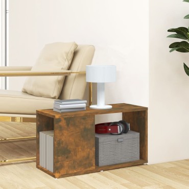 vidaXL Έπιπλο Τηλεόρασης Καπνιστή Δρυς 60x24x32cm Επεξεργασμένο Ξύλο