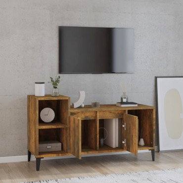 vidaXL Έπιπλο Τηλεόρασης Καπνιστή Δρυς 100x35x55cm Επεξ. Ξύλο