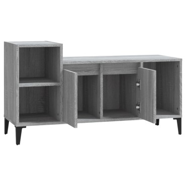 vidaXL Έπιπλο Τηλεόρασης Γκρι Sonoma 100x35x55cm από Επεξεργ. Ξύλο
