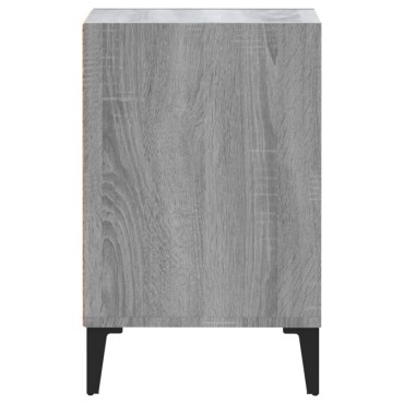 vidaXL Έπιπλο Τηλεόρασης Γκρι Sonoma 100x35x55cm από Επεξεργ. Ξύλο