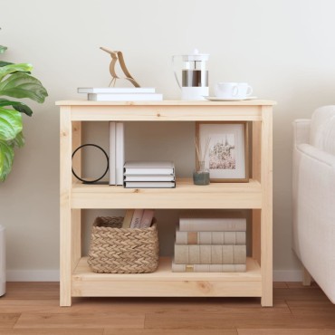 vidaXL Τραπέζι Κονσόλα 80x40x74cm από Μασίφ Ξύλο Πεύκου 1 τεμ.