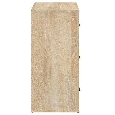 vidaXL Ντουλάπι Sonoma Δρυς 80x33x70cm από Επεξεργασμένο Ξύλο 1 τεμ.