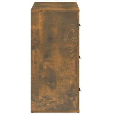 vidaXL Ντουλάπι Καπνιστή Δρυς 80x33x70cm από Επεξεργασμένο Ξύλο 1 τεμ.
