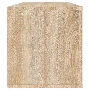 vidaXL Παπουτσοθήκη Επιτοίχια Sonoma Δρυς 100x35x38cm Επεξ. Ξύλο