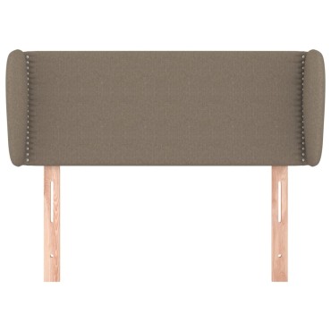vidaXL Κεφαλάρι με Πτερύγια Taupe 93x23x78/88cm Υφασμάτινο 1 τεμ.