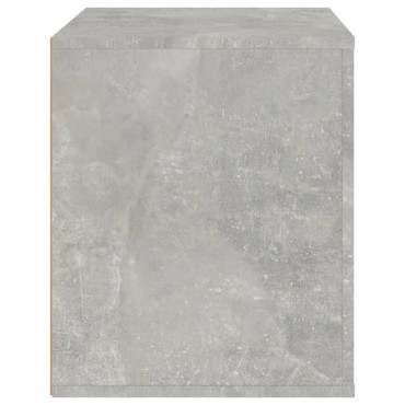 vidaXL Κομοδίνα Γκρι Σκυροδέματος 50x39x47cm