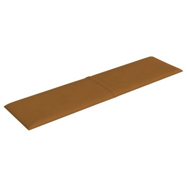 vidaXL Πάνελ Τοίχου 12 τεμ. Κρεμ 60x15 εκ. 1,08 μ² Βελούδο