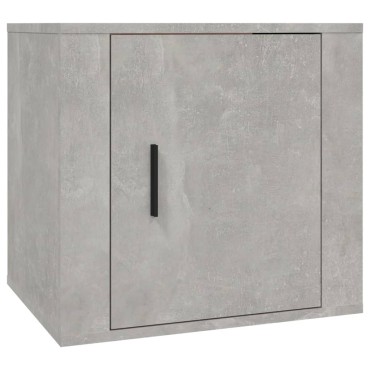 vidaXL Κομοδίνα 2 τεμ. Γκρι Σκυροδέματος 50x39x47cm