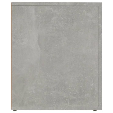 vidaXL Κομοδίνα 2 τεμ. Γκρι Σκυροδέματος 50x39x47cm