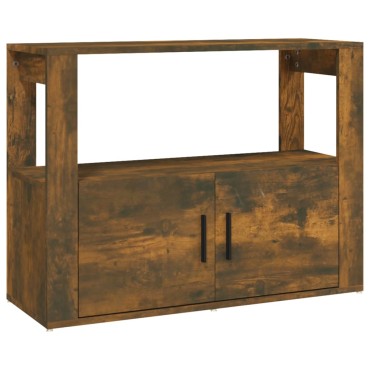 vidaXL Ντουλάπι Καπνιστή Δρυς 80x30x60cm από Επεξεργασμένο Ξύλο 1 τεμ.