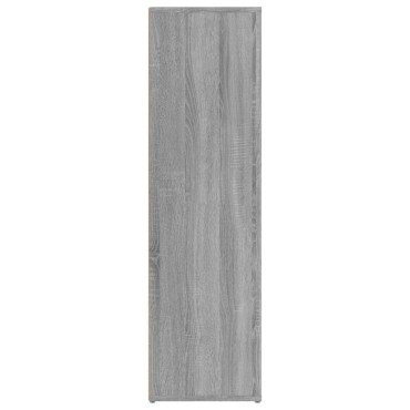 vidaXL Ντουλάπι Γκρι Sonoma 80x30x106cm από Επεξεργασμένο Ξύλο 1 τεμ.