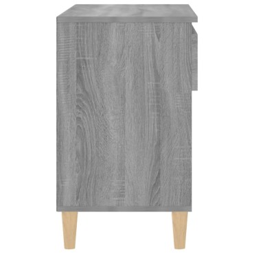vidaXL Παπουτσοθήκη Γκρι Sonoma 70x36x60cm από Επεξεργασμένο Ξύλο