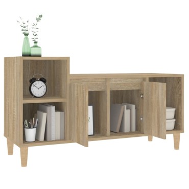 vidaXL Έπιπλο Τηλεόρασης Sonoma Δρυς 100x35x55cm Επεξ. Ξύλο
