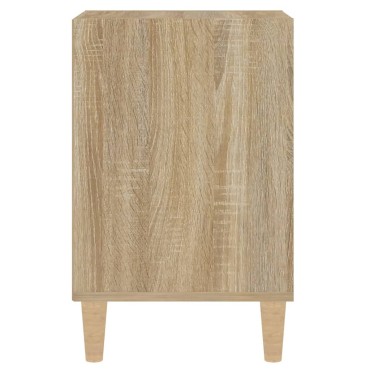 vidaXL Έπιπλο Τηλεόρασης Sonoma Δρυς 100x35x55cm Επεξ. Ξύλο