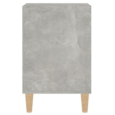 vidaXL Έπιπλο Τηλεόρασης Γκρι Σκυρ. 100x35x55cm Επεξ. Ξύλο