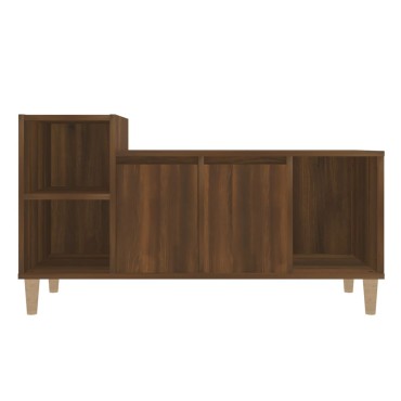 vidaXL Έπιπλο Τηλεόρασης Καφέ Δρυς 100x35x55cm Επεξεργασμένο Ξύλο