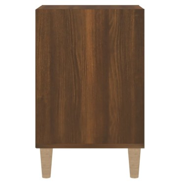 vidaXL Έπιπλο Τηλεόρασης Καφέ Δρυς 100x35x55cm Επεξεργασμένο Ξύλο