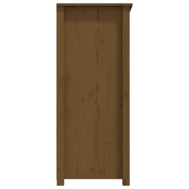 vidaXL Ντουλάπι Καφέ Μέλι 83x41,5x100cm από Μασίφ Ξύλο Πεύκου 1 τεμ.