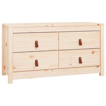 vidaXL Βοηθητικό Ντουλάπι 100x40x54cm από Μασίφ Ξύλο Πεύκου 1 τεμ.