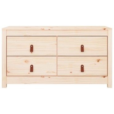 vidaXL Βοηθητικό Ντουλάπι 100x40x54cm από Μασίφ Ξύλο Πεύκου 1 τεμ.